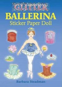 Produktbild: Glitter Ballerina Sticker Paper Doll