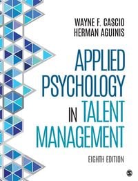 Produktbild: Applied Psychology in Talent Management