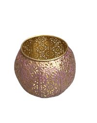 Bild vom Artikel Trendfleur Windlicht Ornament, bauchig, Metall vom Autor 