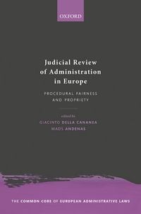Produktbild: Judicial Review of Administration in Europe