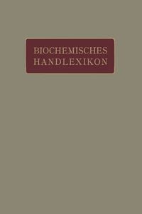 Produktbild: Biochemisches Handlexikon
