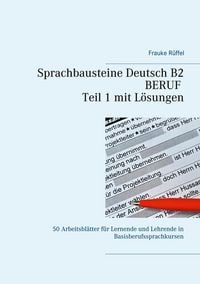 Produktbild: Sprachbausteine Deutsch B2 Beruf - Teil 1 mit L&ouml;sungen