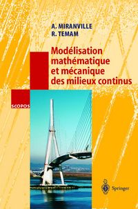 Produktbild: Mod&eacute;lisation math&eacute;matique et m&eacute;canique des milieux continus