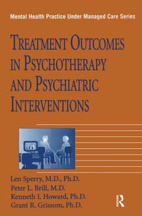 Produktbild: Treatment Outcomes In Psychotherapy And Psychiatric Interventions