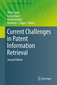 Produktbild: Current Challenges in Patent Information Retrieval