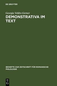 Produktbild: Demonstrativa im Text