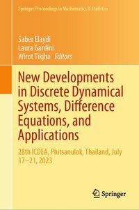 Produktbild: New Developments in Discrete Dynamical Systems, Difference Equations, and Applications