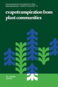Produktbild: Evapotranspiration from Plant Communities