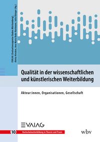 Produktbild: Qualit&auml;t in der wissenschaftlichen und k&uuml;nstlerischen Weiterbildung