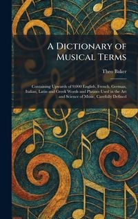 Produktbild: A Dictionary of Musical Terms