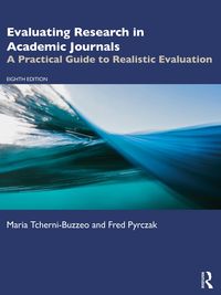 Produktbild: Evaluating Research in Academic Journals