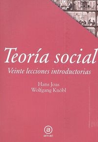 Produktbild: Teor&iacute;a social : veinte lecciones introductorias