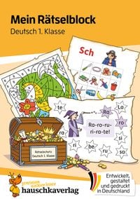 Produktbild: Mein R&auml;tselblock Deutsch 1. Klasse