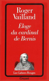 Produktbild: Eloge du cardinal de Bernis