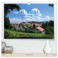 Produktbild: Murnau und das Blaue Land - Aquarelle und Fotografien (hochwertiger Premium Wandkalender 2027 DIN A2 quer), Kunstdruck in Hochglanz