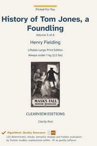 Produktbild: History of Tom Jones, a Foundling - Volume 5 of 6