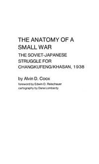 Produktbild: The Anatomy of a Small War