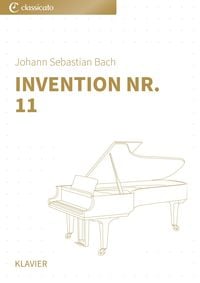 Bild vom Artikel Invention Nr. 11 vom Autor Johann Sebastian Bach