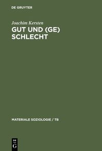 Produktbild: Gut und (Ge)schlecht