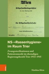 Produktbild: NS-"Rassenhygiene" im Raum Trier