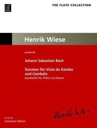 Bild vom Artikel Sonaten, für Viola da Gamba und Cembalo Bearbeitung für Flöte (Oboe oder Violine) und Klavier vom Autor Johann Sebastian Bach