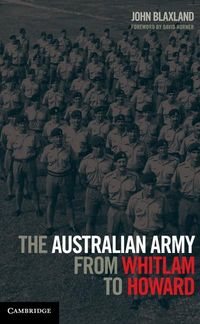 Produktbild: Australian Army from Whitlam to Howard