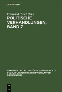 Produktbild: Politische Verhandlungen, Band 7