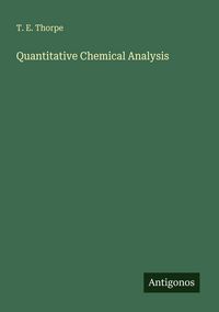 Produktbild: Quantitative Chemical Analysis