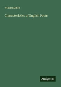 Produktbild: Characteristics of English Poets