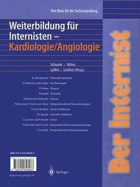 Produktbild: Der Internist: Weiterbildung f&uuml;r Internisten Kardiologie/ Angiologie