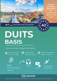 Produktbild: Duits leren A2 basis: cursus op A2-niveau met audio