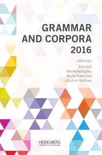 Produktbild: Grammar and Corpora 2016