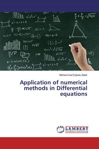 Produktbild: Application of numerical methods in Differential equations