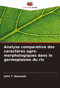 Produktbild: Analyse comparative des caract&egrave;res agro-morphologiques dans le germoplasme du riz
