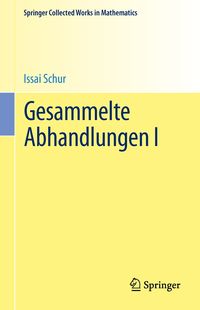 Produktbild: Gesammelte Abhandlungen I