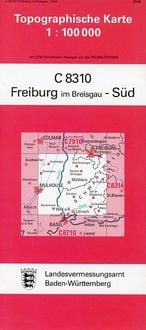 Produktbild: Freiburg im Breisgau S&uuml;d 1 : 100 000