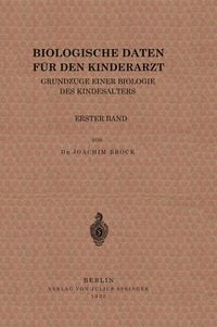 Produktbild: Biologische Daten f&uuml;r den Kinderarzt