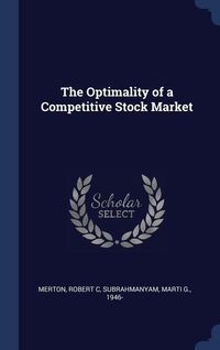 Produktbild: The Optimality of a Competitive Stock Market