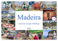 Produktbild: Madeira, Insel im ewigen Fr&uuml;hling (Wandkalender 2026 DIN A2 quer), CALVENDO Monatskalender