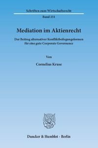 Produktbild: Mediation im Aktienrecht.