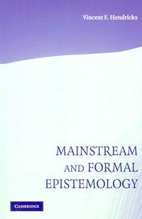 Produktbild: Mainstream and Formal Epistemology