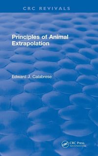 Produktbild: Principles of Animal Extrapolation (1991)