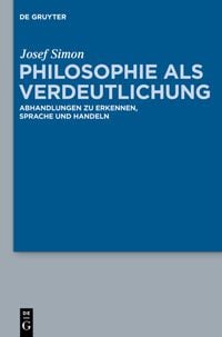 Produktbild: Philosophie als Verdeutlichung