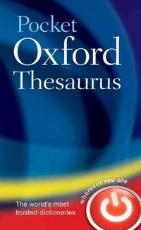 Produktbild: Pocket Oxford Thesaurus