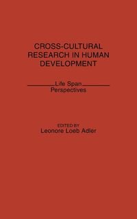 Produktbild: Cross-Cultural Research in Human Development