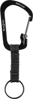 Produktbild: NITE Ize Schl&uuml;ssel-Karabiner NI-CSLW3-01-R6 Keyring Gr.3 Schwarz 1St.