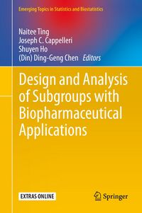 Produktbild: Design and Analysis of Subgroups with Biopharmaceutical Applications