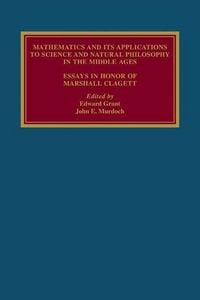 Produktbild: Mathematics and Its Applications to Science and Natural Philosophy in the Middle Ages