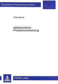 Produktbild: Abfallrechtliche Produktverantwortung