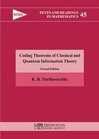 Produktbild: Parthasarathy, K: Coding Theorems of Classical and Quantum